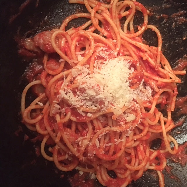 Spaghetti all’ amatriciana