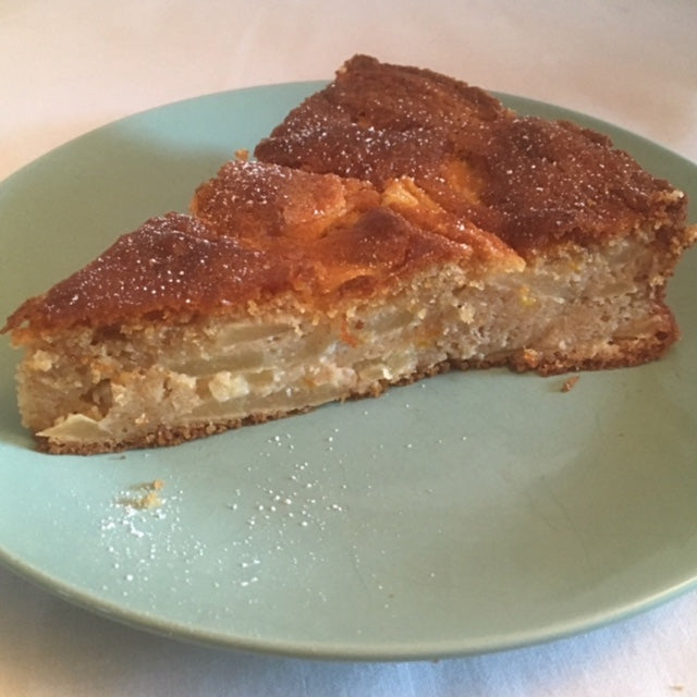 Appelcake met Griekse yoghurt