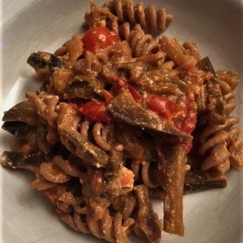 Riccioli farro/spelt alla norma