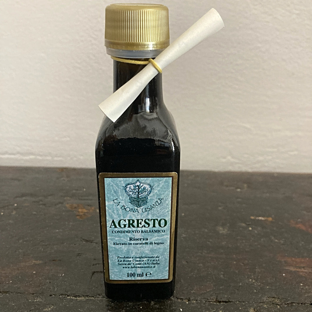 Agresto Riserva / Aceto balsamico Riserva van de verdiccho druif (100ml)