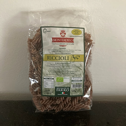 Riccioli 100% farina di farro / Riccioli 100% spelt (500gr)