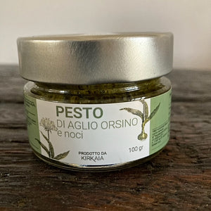 Pesto di Aglio Orsino e Noci / Pesto van Wilde Knoflook en Walnoten (100g)