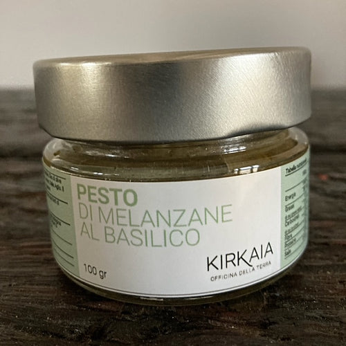 Pesto di Melanzane al Basilico / Pesto van Aubergines en Basilicum (100g)