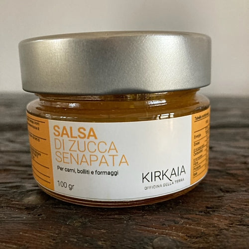 Salsa di Zucca Senapata / Compote van Pompoen en Mosterdkruid (100g)