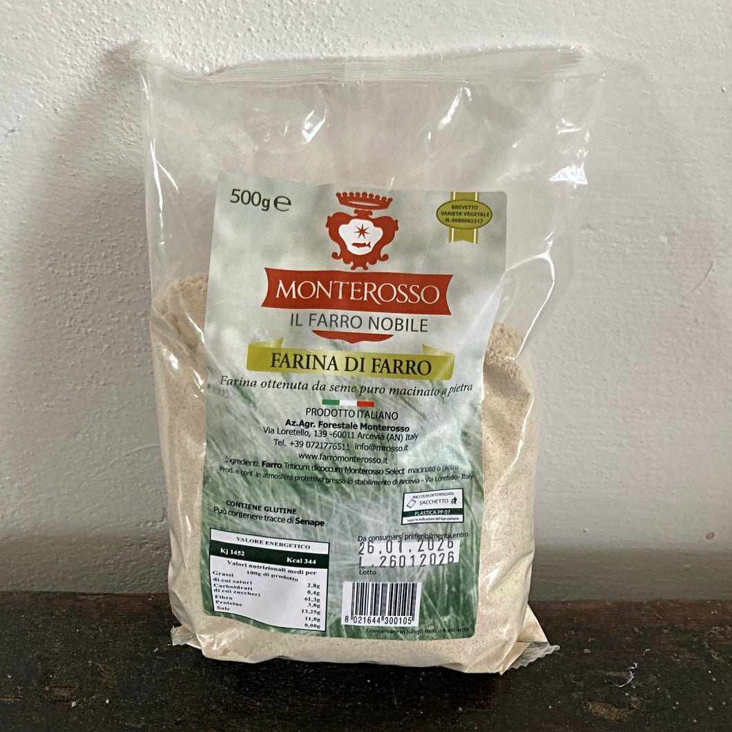 Farina di farro / Meel van spelt (500gr)