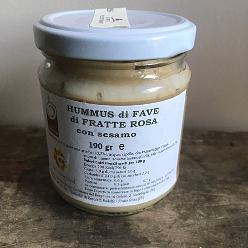 Hummus di fave con sesamo / Hummus van tuinbonen met sesam (190g)